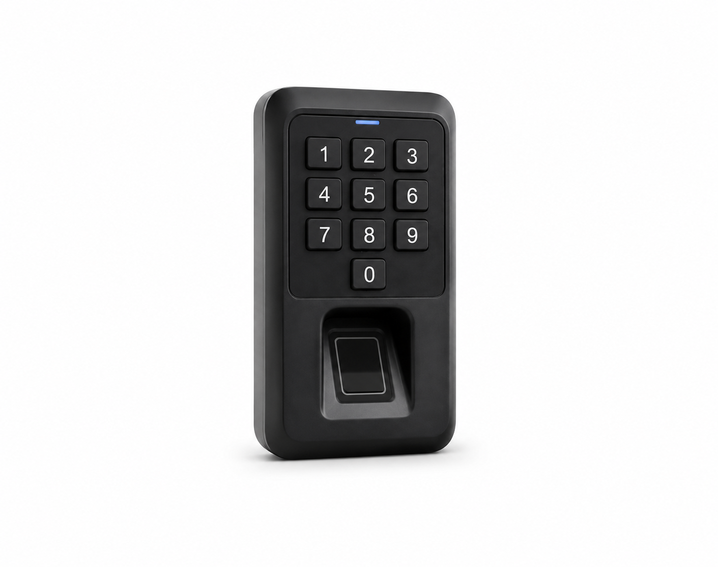 Fingerprint and keypad access control reader
