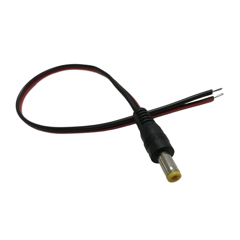 PLUG DC JACK-MALE WITH LEAD (DC-001)