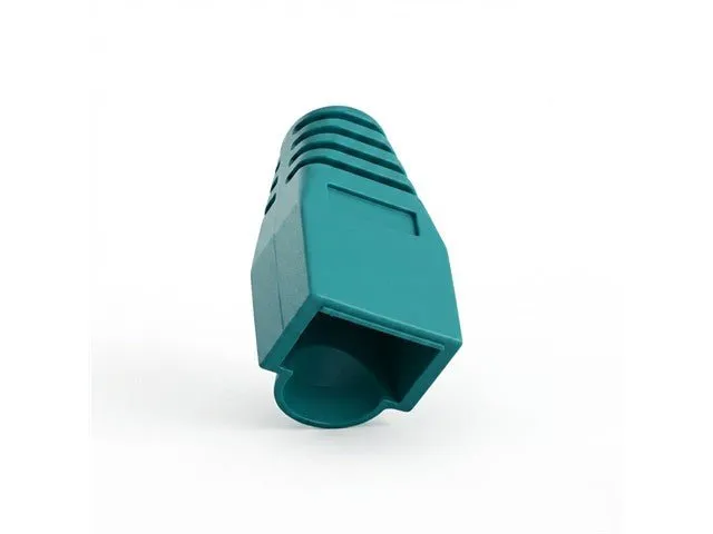 CON RJ45 GREEN BOOT, view 2