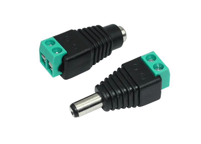 PLUG DC JACK - FEMALE-TERMINALS DC-06F